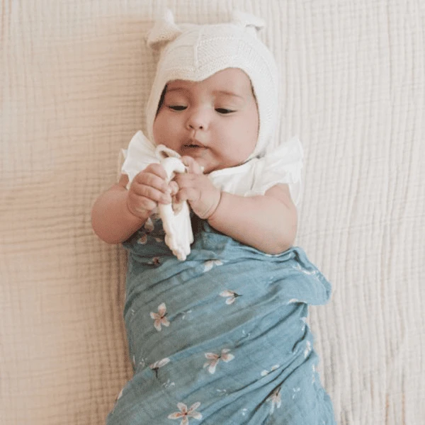 Cam Cam Copenhagen Bijtring Bloemen - Natural - Afbeelding 4