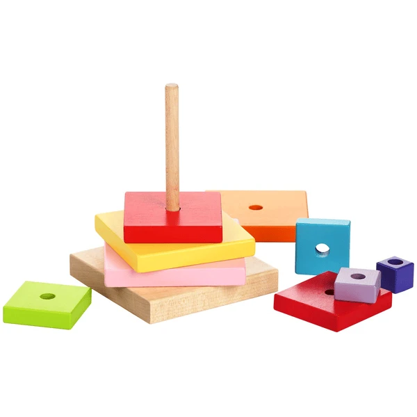 Cubika Toys Houten Speelgoed Pyramide - Afbeelding 5