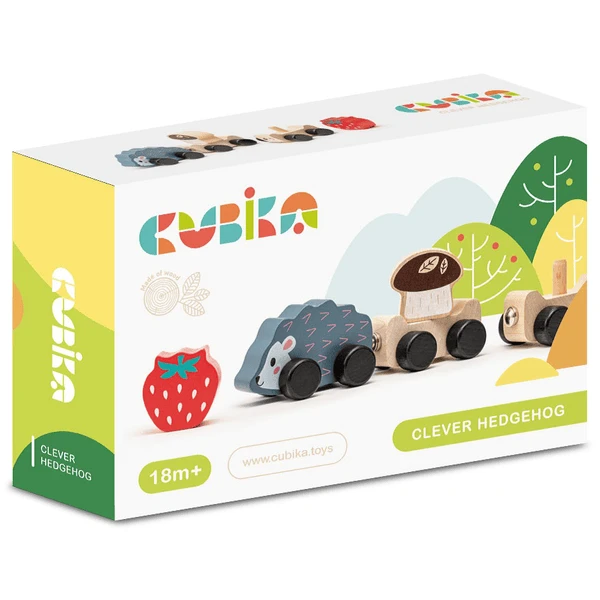 Cubika Toys Houten Speelgoed "Slimme Egel - Afbeelding 5