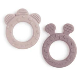 Done By Deer â„¢ Bijtring 2-Pack Hert Friends Roze