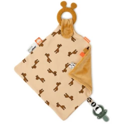 Done By Deer ™ Knuffeldoekje Met Bijtring Raffi, Mosterdgeel