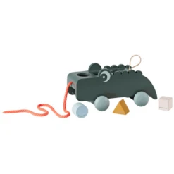 Done By Deer ™ Pull-along Vehicle Crocodile Croco, Groen