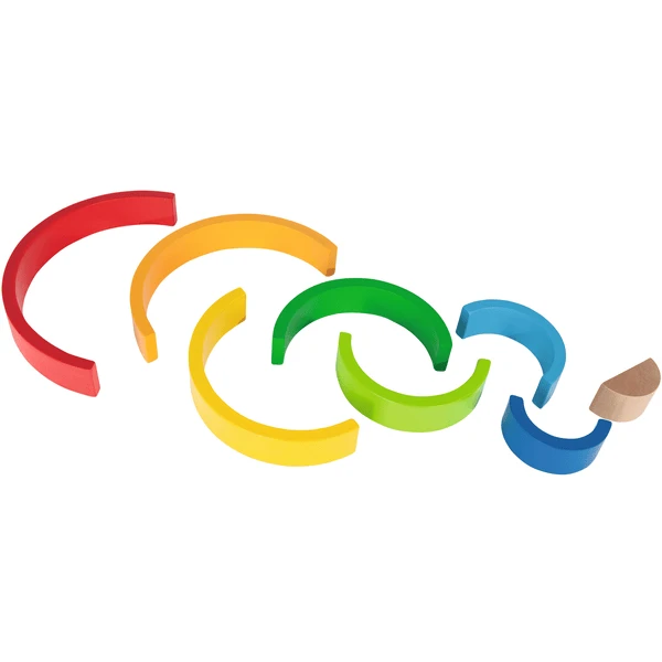 Eichhorn Regenboog Houten Bouwstenen - Afbeelding 4