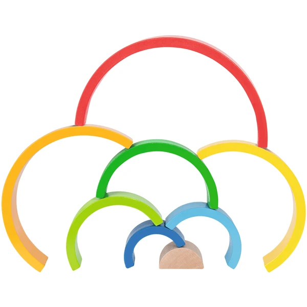 Eichhorn Regenboog Houten Bouwstenen - Afbeelding 5