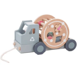 EverEarth Ever Earth ® Pull-along Recycling Truck - Pastel