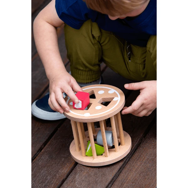 EverEarth Ever Earth ® Pull-along Recycling Truck - Pastel - Afbeelding 5