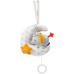 Fehn ® Muzikale Klok Olifant In De Maan Goedenacht