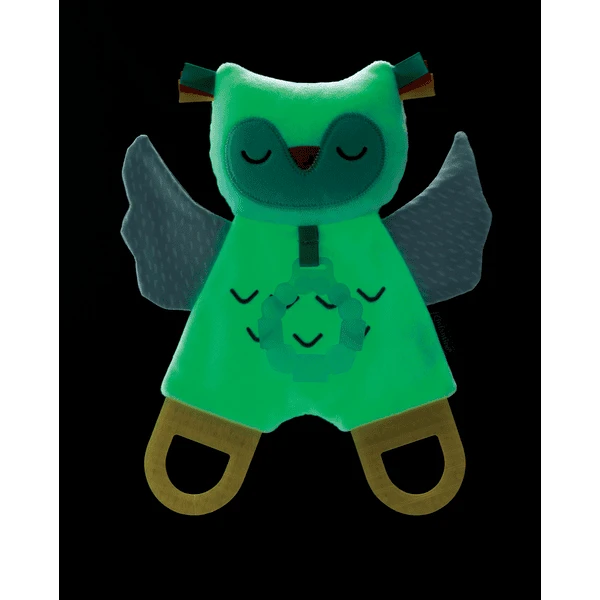 Infantino Glow-in-the-Dark Knuffel Bijtende Uil - Afbeelding 3