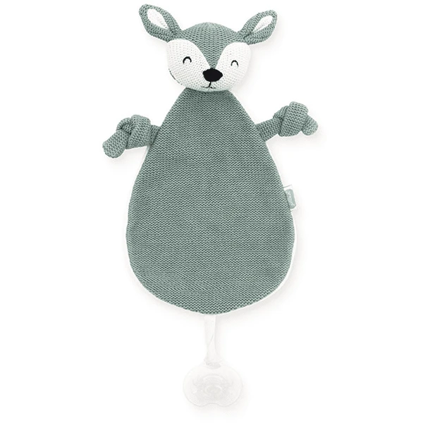Jollein Knuffeldoekje Deer Ash Green - Afbeelding 5