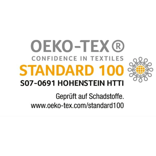 JULIUS ZĂ–LLNER Snuffeldoek JerseyTiny Square S Grijs - Afbeelding 3