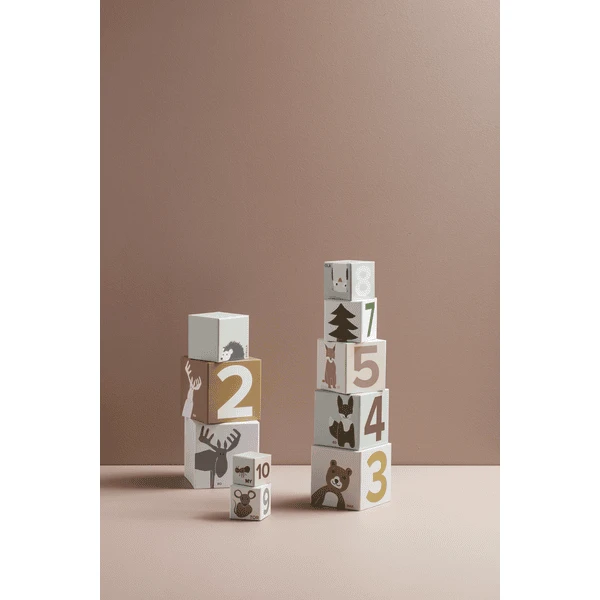 Kids Concept® Kartonnen Blokjes 1-10 Edvin - Afbeelding 5