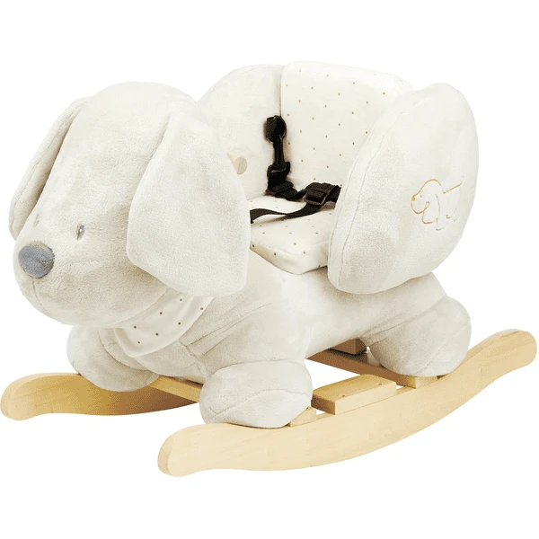 Nattou Charlie Schommelend Dier Vanille - Afbeelding 3