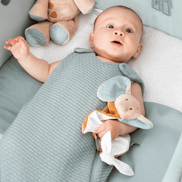 Nattou LUNA & AXEL Knuffeldoekje Axel Olifant - Afbeelding 4
