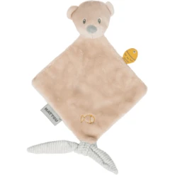 Nattou Romeo, Jules & Sally Mini Knuffelsjaal Beer