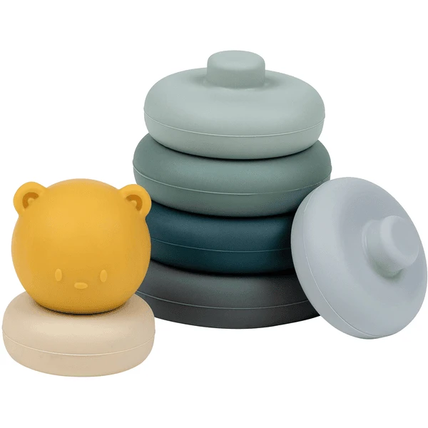 Nattou Stapeltoren Heldere Kleuren - Afbeelding 3