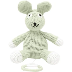 Nature Zoo Of Denmark Muziekdoos - Lime Green Rabbit