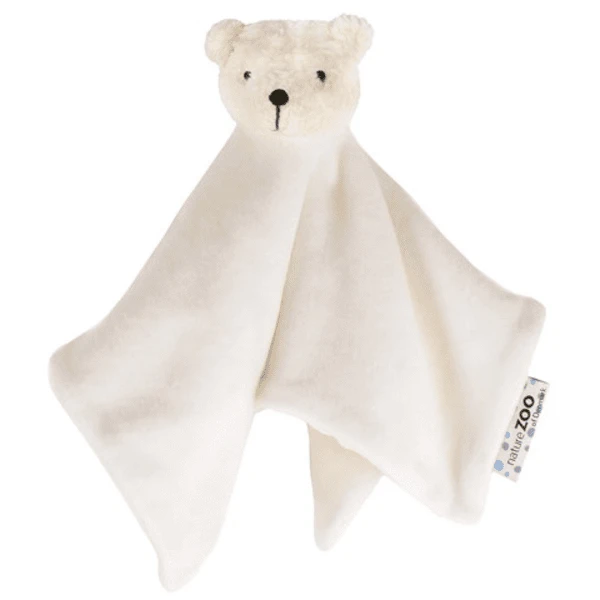 NatureZoo Of Denmark Knuffeldoek IJsbeer Cremewit - Afbeelding 3