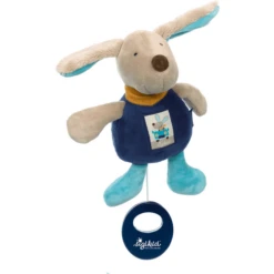 Sigikid ® Muziekklok Kleine Hond Blauw