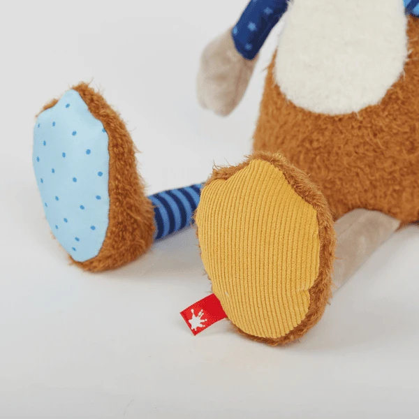 Sigikid ® Zachte Knuffel Patchwork Sweety Vos - Afbeelding 4