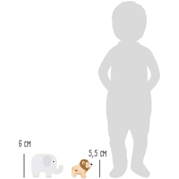 Small Foot ® Stapelen Van Dieren Safari - Afbeelding 2