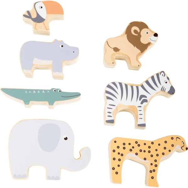 Small Foot ® Stapelen Van Dieren Safari - Afbeelding 3