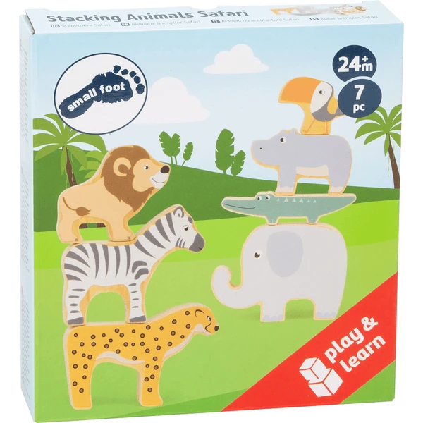 Small Foot ® Stapelen Van Dieren Safari - Afbeelding 5