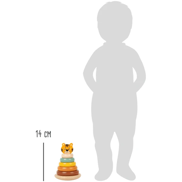 Small Foot ® Stapeltoren Tiger Safari - Afbeelding 5