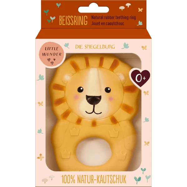 SPIEGELBURG COPPENRATH Bijtring Van Natuurlijk Rubber Leeuw - Little Wonder - Afbeelding 2
