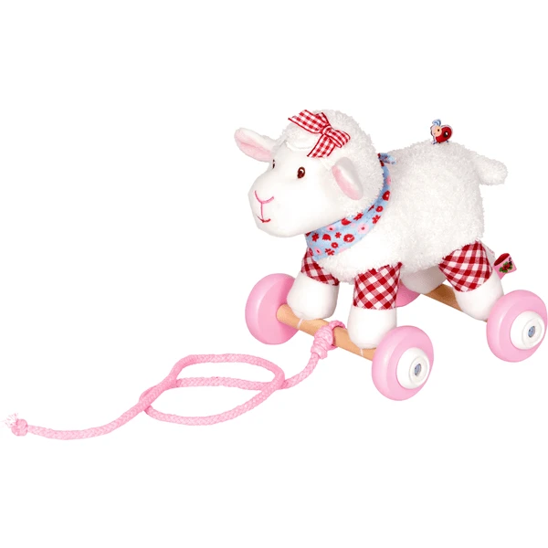 SPIEGELBURG COPPENRATH Lammetje Op Houten Rollen BabyGlück - Afbeelding 3