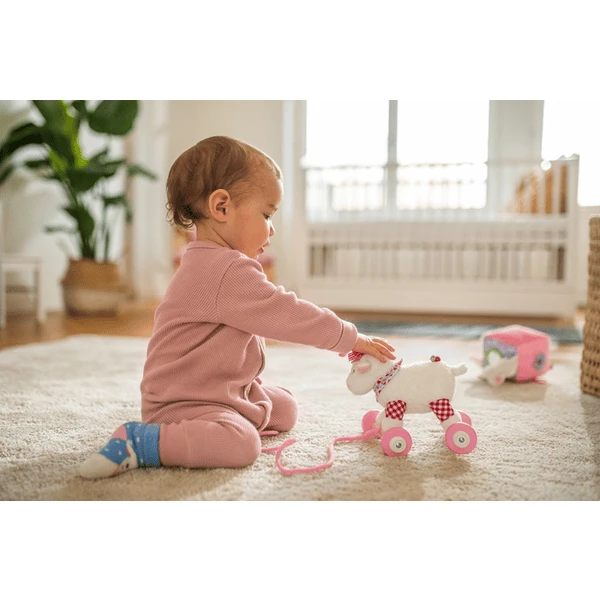 SPIEGELBURG COPPENRATH Lammetje Op Houten Rollen BabyGlück - Afbeelding 4