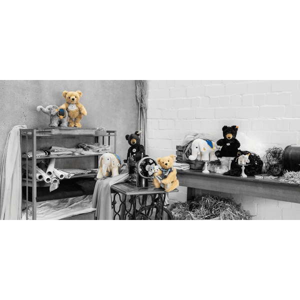 Steiff Elefäfäntle Met Rammelaar 10 Cm - Afbeelding 5