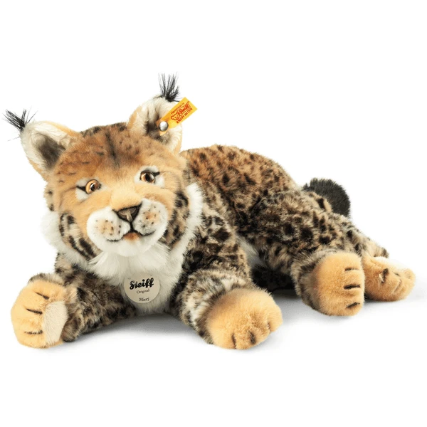 Steiff Lynx Mizzy Beige/bruin Ge Tiger T,35 Cm - Afbeelding 2