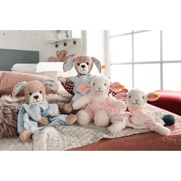 Steiff Slaap Lekker Hond 28 Cm, Blauw - Afbeelding 2