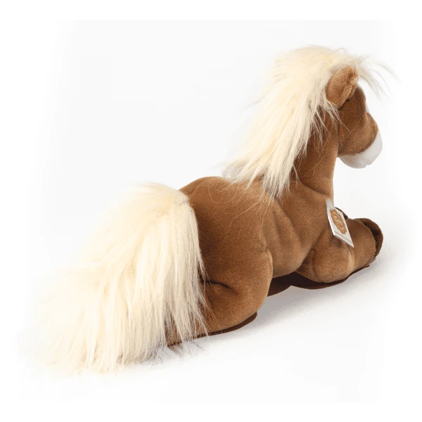 Teddy HERMANN ® Paard Liggend Licht Bruin 30 Cm - Afbeelding 3