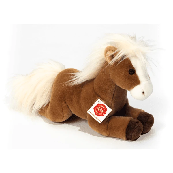 Teddy HERMANN ® Paard Liggend Licht Bruin 30 Cm - Afbeelding 4