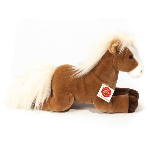 Teddy HERMANN ® Paard Liggend Licht Bruin 30 Cm - Afbeelding 5