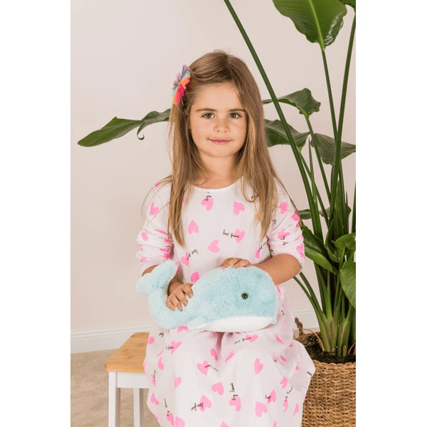 Teddy HERMANN ® Walvis Garnaal 30 Cm - Afbeelding 4