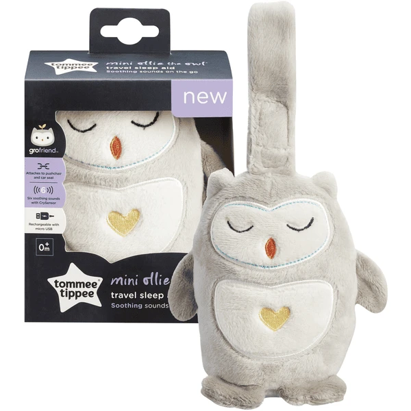 Tommee Tippee Slaaphulp Mini-Grofriend Oplaadbaar, Ollie De Uil - Afbeelding 5