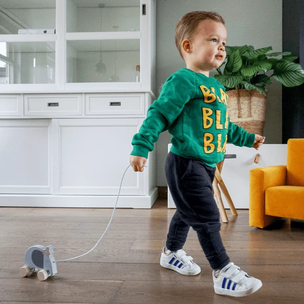 Tryco Houten Trekspeelgoed - Olifant - Afbeelding 2