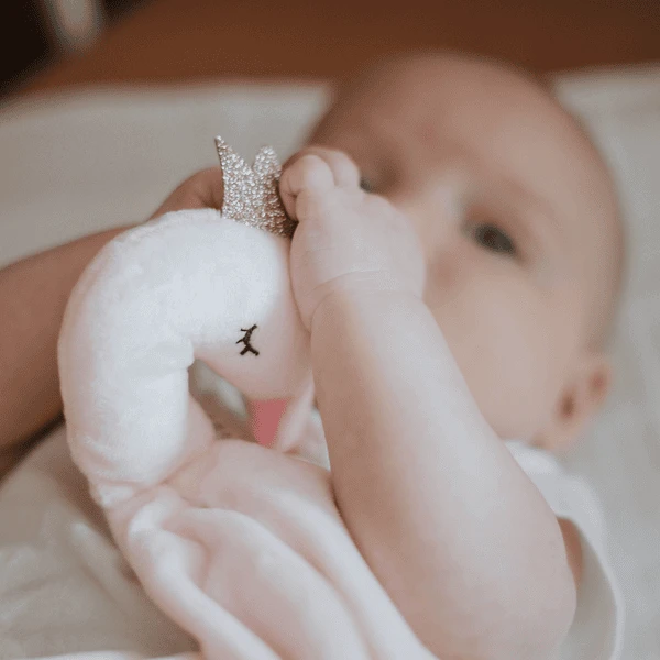 Tryco Pluche Knuffeldoek Zwaan Ivy - Afbeelding 2