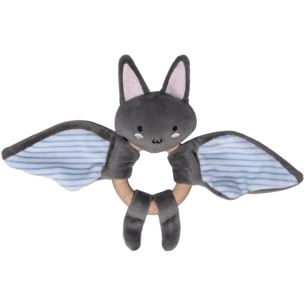 Tryco Pluche Speen Met Rammelaar - Bruce Vleermuis