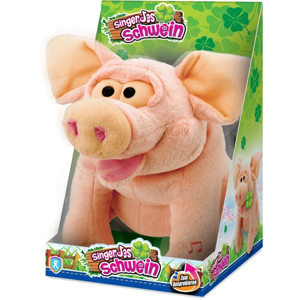 XTREM Toys And Sports - Zingend Varken "Mijn Meisje" 27 Cm In Een Try Me-doos - Afbeelding 4